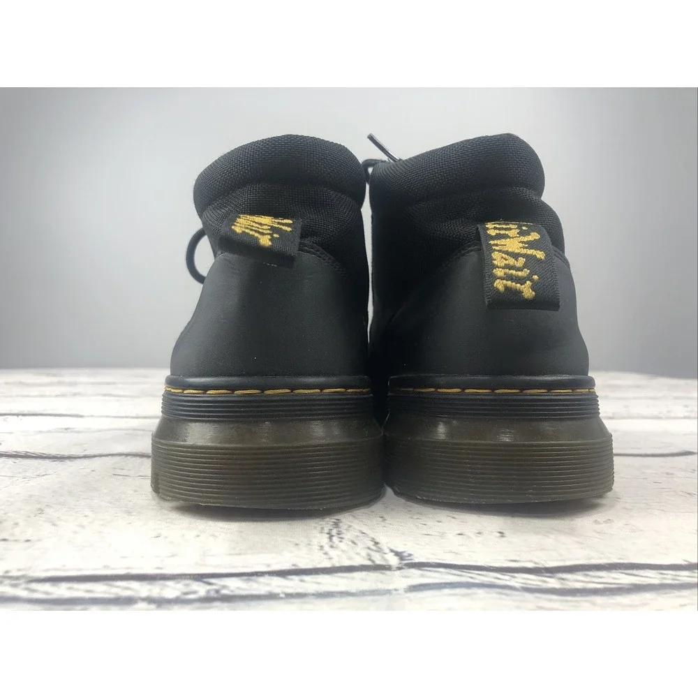 Dr. Martens Bonny Leather Mens 10 Womens 11 Black Mid Boots Doc Martens